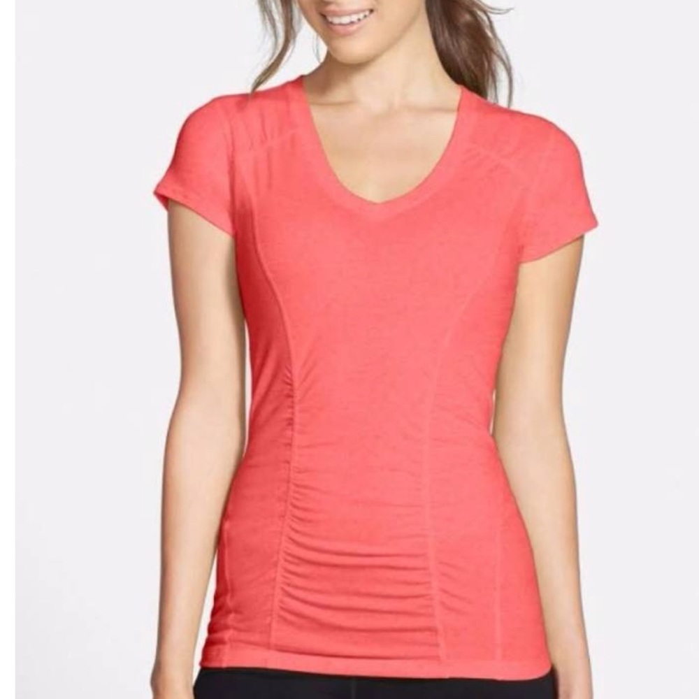 Zella Coral Workout Top M